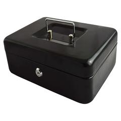 Smith & Locke Steel Cylinder Cash Box W/Key (Medium)