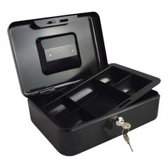 Smith & Locke Steel Cylinder Cash Box W/Key (Medium)