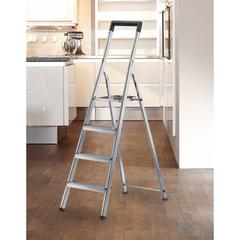 Hailo Selekta Basicline 4-Tier Step Ladder (45 x 11.5 x 159 cm)