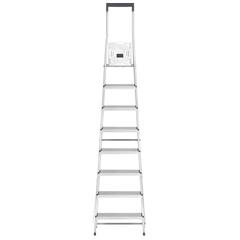 Hailo Selekta Basicline 8-Tier Step Ladder (56 x 12 x 252 cm)