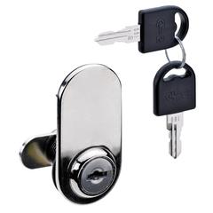 Hettich Steel Glass-Door Lock (4-14 mm)