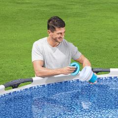 Bestway Flowclear Chemical Floater W/Chemguard Glove (17.5 x 18.6 cm)
