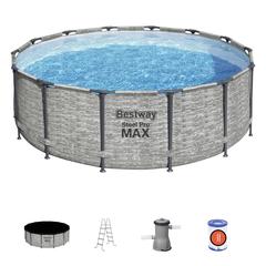 Bestway Pro Max Steel Pool Set (42.7 x 1.22 m, 4 Pc.)