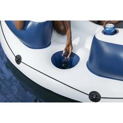 Bestway Vinyl Lazy Dayz Inflatable Island (2.56 x 2.56 m)