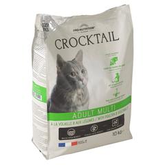 Crocktail Multi Poultry & Vegetables Cat Food (Adult Cat, 10 Kg)