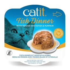 Catit Fish Dinner (Whitefish & Pumpkin, 80 g)
