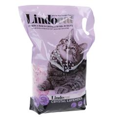 LindoCat Crystal Silicagel Cat Litter (Lavender, 5 L)