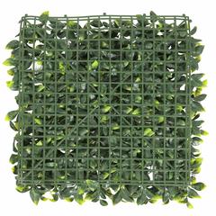 Decorative Green Leaves Square w/Large White Flowers (50 x 50 cm)