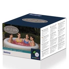 Bestway Lay-Z-Spa 7-Color LED Light (9.2 x 9.2 x 6.2 cm)