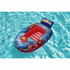 Bestway Vinyl Spiderman Inflatable Beach Boat (112 x 71 cm)
