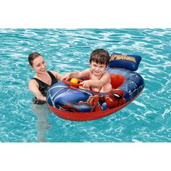 Bestway Vinyl Spiderman Inflatable Beach Boat (112 x 71 cm)
