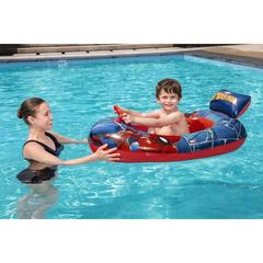 Bestway Vinyl Spiderman Inflatable Beach Boat (112 x 71 cm)
