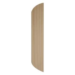 Pine Flat D-Shape Moulding (8 x 34 x 2400 mm)