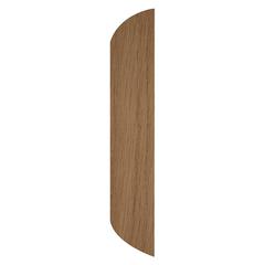 Oak D-Shape Moulding (6 x 34 x 2400 mm)