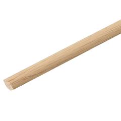 Oak Rounded Quadrant Moulding (18 x 18 x 2400 mm)