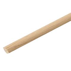 Oak Rounded Quadrant Moulding (8 x 8 x 2400 mm)