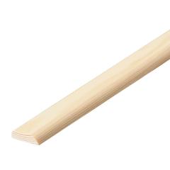 Pine D-Shape Moulding (6 x 40 x 2400 mm)