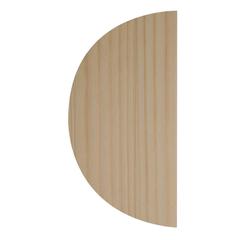 Pine Half Dowel Moulding (21 x 6 x 2400 mm)