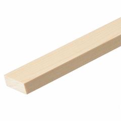 Cheshire Mouldings Smooth Square Edge Pine Stripwood (25 x 46 x 2400 mm)