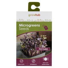 Growhub Microgreen Red Radish Seeds Pack