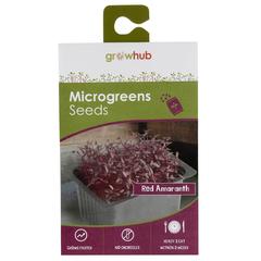 Growhub Microgreen Red Amaranth Seeds Pack