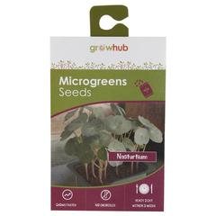 Growhub Microgreen Nasturtium Seeds Pack