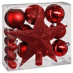 Atmosphera The House of Colors PVC Christmas Decoration Kit (18 Pc.)