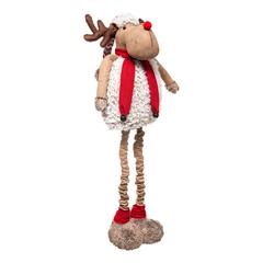 Atmosphera Polyester Fur Reindeer Character (11 x 0.5 x 18 cm)