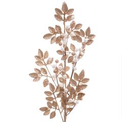 Atmosphera Winter Manor Polyethylene Glitter Bead Branch (25 x 2 x 75 cm)