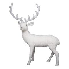 Atmosphera Polystyrene Giant Deer Decor (73 x 22 x 116 cm)