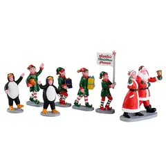 Lemax Santa's Elf Parade Festive Décor (8.4 x 19 x 3 cm)