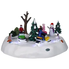 Lemax Snowmobile Fun Festive Décor (13.3 x 24.5 x 23.3 cm)