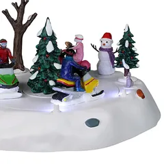 Lemax Snowmobile Fun Festive Décor (13.3 x 24.5 x 23.3 cm)