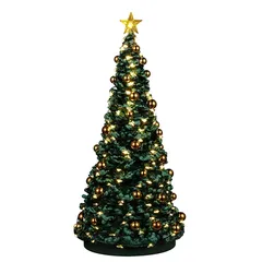 Lemax Jolly Christmas Tree Festive Décor (24.5 x 11.5 x 11.5 cm)