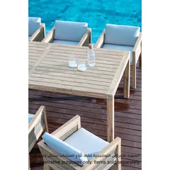 Seychelles Acacia Wood Rectangle Dining Table (220 x 100 x 73 cm)