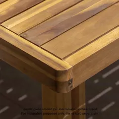 طاولة قهوة من خشب الأكاسيا كاميو (132 × 70 × 33 سم)