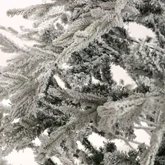 Feeric Snow Covered Artificial Christmas Tree (7.87 ft.)