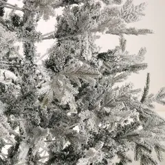 Feeric Snow Covered Artificial Christmas Tree (7.87 ft.)