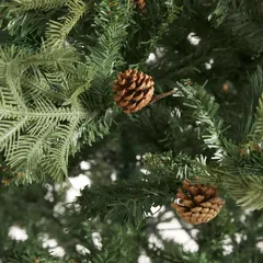 شجرة كريسماس اصطناعية خضراء فيريك يوكون (7.87 قدم)