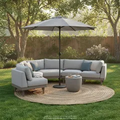 Aluminium & Steel Umbrella (300 x 250 cm)