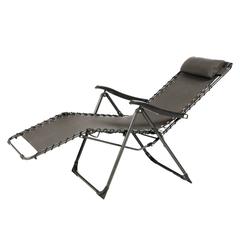 Silos 1-Seater Steel Foldable Relaxing Armchair Generic (64 x 93 x 110 cm)