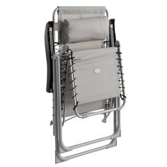 كرسي فولاذ عام بمقعد وذراعين للاسترخاء قابل للطي سيلوس (64 × 93 × 110 سم)