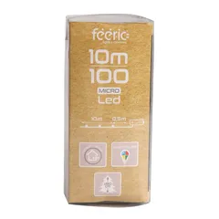 Feeric Battery Operated LED Decorative Tree Light (1000 x 0.1 x 0.1 cm)