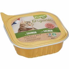 طعام قطط عضوي بليزير بيو تيرين (سلمون، قطط، 100 جم)