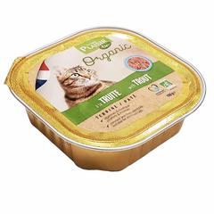 Plaisir Bio Terrine Cat Food (Trout, Cats, 100 g)