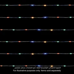 سلسلة أضواء 120 LED متعددة الألوان مع مؤقت بريميير مايكرو برايتس (3.6 واط، 5.95 متر)