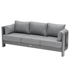 Paradize 3-Seater Aluminum Sofa W/Cushion (204 x 75 x 65 cm)