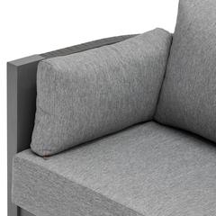 Paradize 3-Seater Aluminum Sofa W/Cushion (204 x 75 x 65 cm)