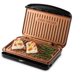 George Foreman Copper Plated Fit Grill, 25811 (1630 W)