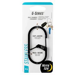 Nite Ize Stainless Steel G-Series Dual Chamber Carabiner 4